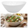 SALADIER BLANC OVAL 25CM