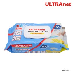 Pack 80 lingettes multiusage ULTRANET