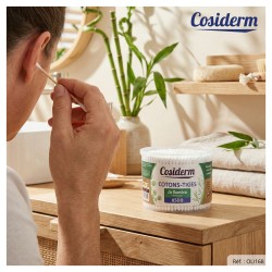 500 COTON-TIGES BAMBOU - COSIDERM