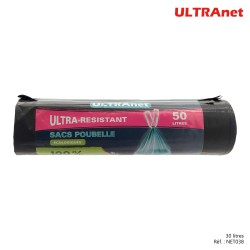 15 sacs poubelle 30L - ULTRANET