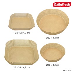 50 papiers cuisson air fryer - Dailyfresh