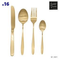 MÉNAGÈRE 16 PIÈCES INOX