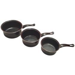 LOT 3 CASSEROLES TOUS TYPES FEUX