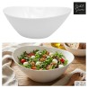 SALADIER BLANC OVAL 25CM