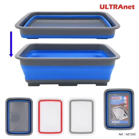 BASSINE RÉTRACTABLE PLASTIQUE