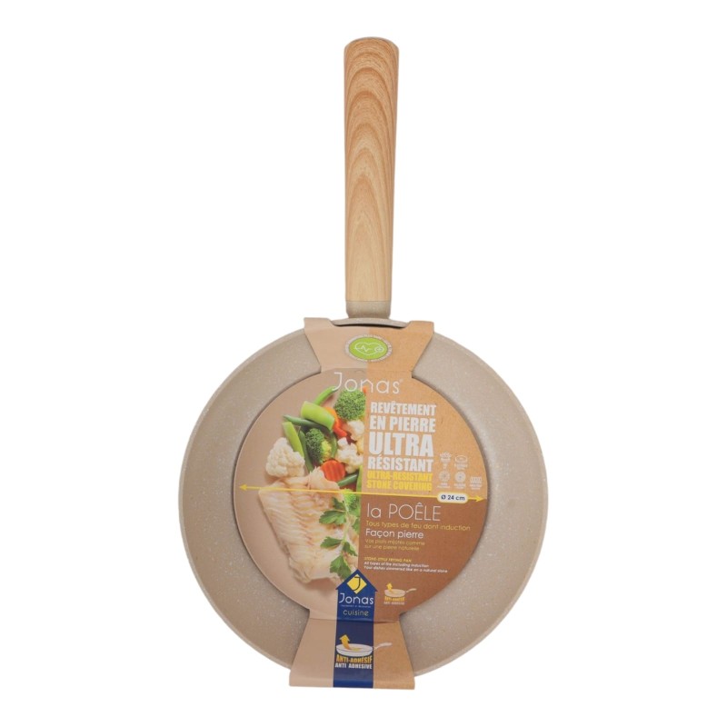 POÊLE 24 CM FAÇON PIERRE MANCHE