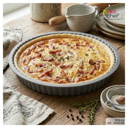 MOULE A TARTE EN SILICONE 24CM BAKE CHEF