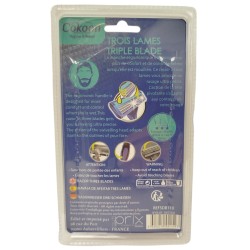 LOT DE 3 RASOIRS À 3 LAMES - COKOON