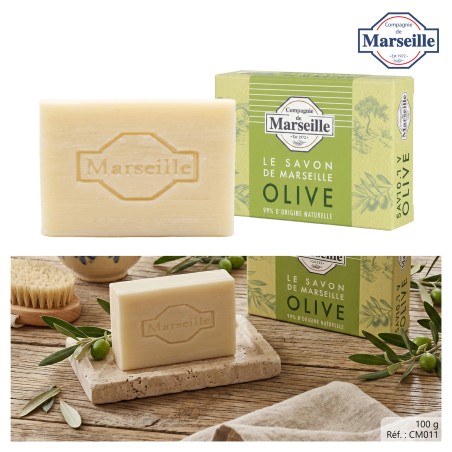 SAVON MARSEILLE A L'OLIVE 100G