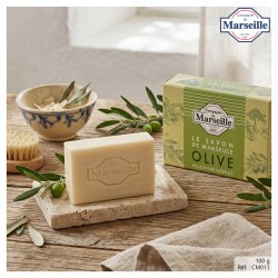 SAVON MARSEILLE A L'OLIVE 100G