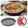 MOULE A TARTE EN SILICONE 24CM BAKE CHEF