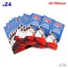 LINGETTES NETTOYANTES LUNETTES X 24