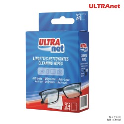 LINGETTES NETTOYANTES LUNETTES X 24