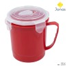 MUG PLASTIQUE MICRO ONDE 600ML