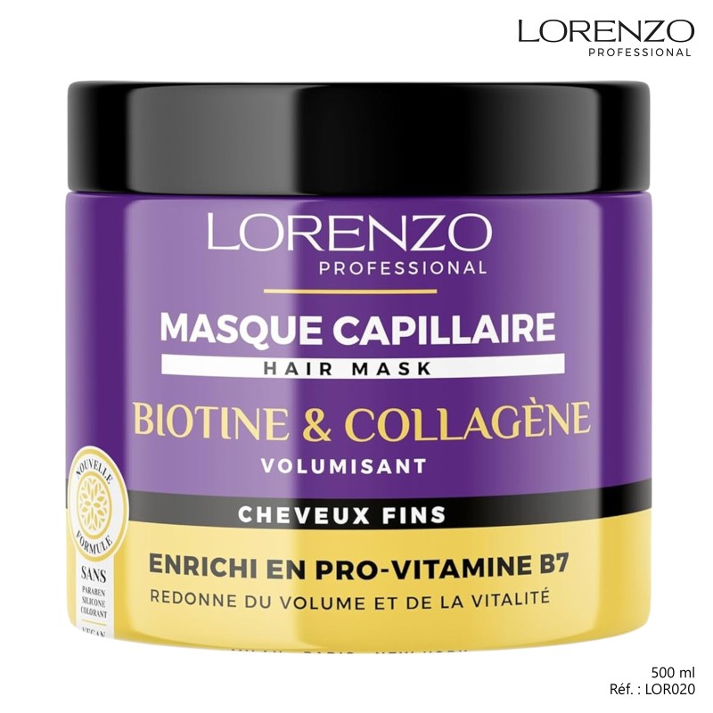 MASQ CAPI. BIOTINE COLLAGÈNE 500ML