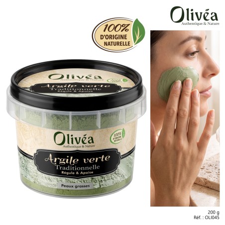 ARGILE VERTE TRADITIONNELLE 200G
