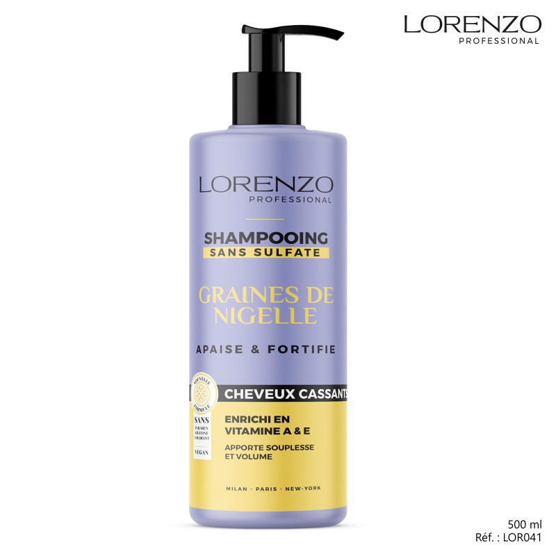 SHAMPG SS SULF. HUILE GRNS NIGELLES 500ML