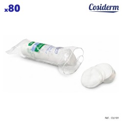 COTON DÉMAQUILLER X80 DISQUES