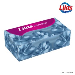 Boite 90 mouchoirs - lilas