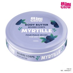 Beurre corps myrtille 150ml miniglow