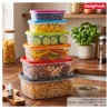 Boîtes conservation plastique multicolores x 7 - dailyfresh