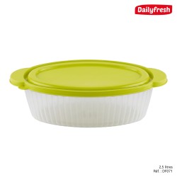 Boîte conservation 2.5l ovale - dailyfresh