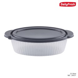 Boîte conservation 2.5l ovale - dailyfresh