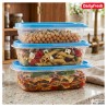 Boîtes conservations rectangulaire x 3 (950ml) - dailyfresh