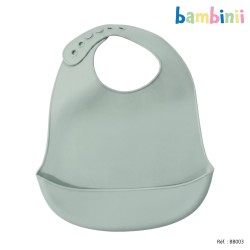 Bavoir silicone récupérateur - bambinii