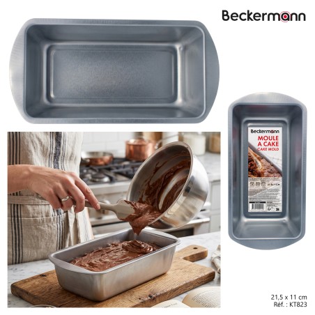 Moule cake aluminium 21.5cm - beckermann