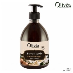 Savon noir liquide fleur d'oranger - olivea