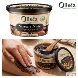 Savon noir l'huile d'argan...