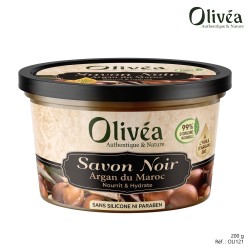 Savon noir l'huile d'argan bio maroc - olivea