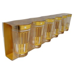 Set 6 verres à thé 140ml - El Mansour
100% en verre / Assortiment de différents modèles
Poids du produit emballé : 0,875...